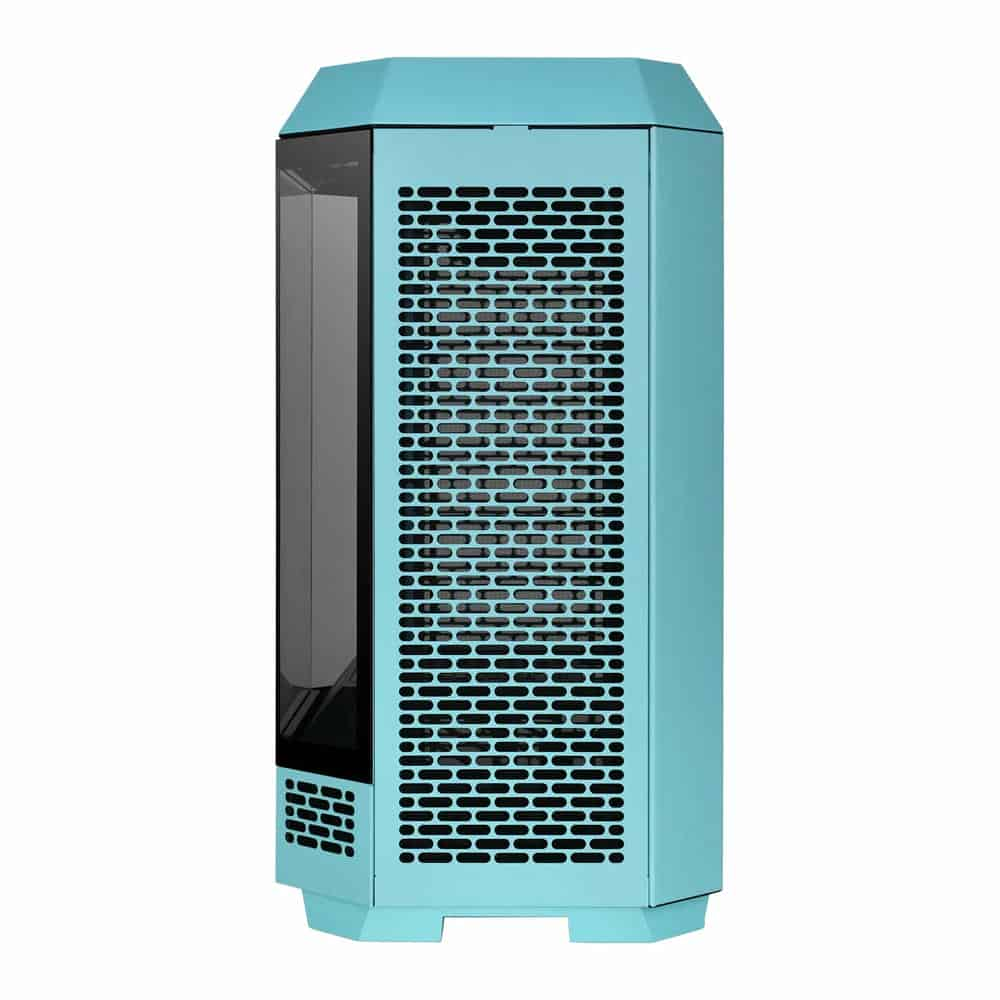 (image for) Thermaltake The Tower 300 Turquoise Micro Tower Tempered Glass PC Gaming Case